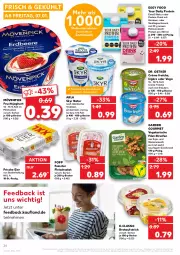 Gazetka promocyjna Kaufland - Gazetka - ważna od 12.01 do 12.01.2022 - strona 24 - produkty: angebot, arla, arla skyr, aufstrich, Becher, brot, brotaufstrich, crème fraîche, Dr. Oetker, drink, eier, eis, filet, fleisch, fleischsalat, frucht, fruchtjoghurt, garden gourmet, himbeer, hühner, joghur, joghurt, kräuter, kräutern, mac, milch, mövenpick, natur, naturjoghurt, Popp, Rauch, reifen, salat, Skyr, soja, Ti, vanille, Vegeta, Yo, ZTE