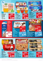 Gazetka promocyjna Kaufland - Gazetka - ważna od 12.01 do 12.01.2022 - strona 3 - produkty: angebot, angebote, apfel, Becher, beutel, bohne, bohnen, brustfilet, choco fresh, creme, danone, danone fruchtzwerge, Dany, dany sahne, dessert, eis, elinas, elinas joghurt, escal, filet, flammkuchen, frucht, fruchtzwerge, gin, hähnchenbrust, hähnchenbrustfilet, haselnuss, Haselnusscreme, honig, joghur, joghurt, joghurt nach, kakao, Kinder, Kinder Choco fresh, kuchen, lamm, milch, mousse, mövenpick, mövenpick eis, natur, nuss, original wagner, pizza, purland, quetschbeutel, reis, sahne, schoko, schokolade, Speck, Ti, vollmilch, wagner, weihenstephan, zwiebel