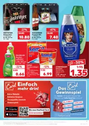 Gazetka promocyjna Kaufland - Gazetka - ważna od 12.01 do 12.01.2022 - strona 7 - produkty: angebot, angebote, bier, coupon, coupons, geschirr, geschirrspülmittel, gewinnspiel, gutschein, hasseröder, köstritzer, olive, palmolive, pils, premium pils, reiniger, schauma, schwarzkop, schwarzkopf, shampoo, shampoo oder spülung, somat, Spiele, spülmittel, spülung, Ti