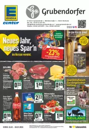 Gazetka promocyjna E Center - Angebote der Woche - Gazetka - ważna od 28.01 do 28.01.2023 - strona 1 - produkty: butter, decke, deka, ente, erde, fanta, flasche, gewürz, gin, gouda, gouda jung, holländischer schnittkäse, Käse, küche, Küchen, lebensmittel, Mett, saft, salz, Schal, Schale, schnittkäse, schwein, schweine, schweinemett, Sport, sprite, steak, steaks, Streichzart, telefon, Ti, uhr, weihenstephan, wein, weine, ZTE