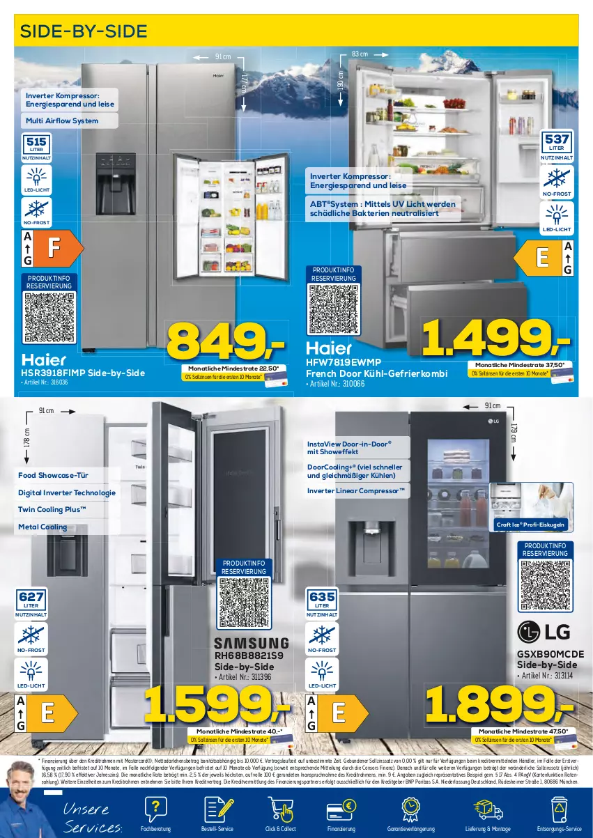 Aktueller Prospekt Berlet - Markt ändern > - von 03.07 bis 08.07.2023 - strona 12 - produkty: consors finanz, eimer, eis, elle, erde, kompressor, Kugel, led-licht, LG, mastercard, Ti