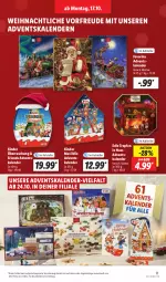 Gazetka promocyjna Lidl - Aktionsprospekt - Gazetka - ważna od 22.10 do 22.10.2022 - strona 11 - produkty: Adventskalender, angebot, eis, elle, Kinder, Kinder Maxi, nuss, reis, teller, Ti, ZTE