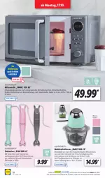 Gazetka promocyjna Lidl - Aktionsprospekt - Gazetka - ważna od 22.10 do 22.10.2022 - strona 18 - produkty: auto, Behälter, edelstahl, eis, elle, Kinder, leine, LG, messer, mikrowelle, mint, Mixer, ndk, sahne, Schal, Schale, silvercrest, stabmixer, teller, Ti, timer, Zerkleinerer