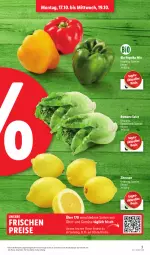 Gazetka promocyjna Lidl - Aktionsprospekt - Gazetka - ważna od 22.10 do 22.10.2022 - strona 3 - produkty: angebot, bio, eis, elle, obst, paprika, paprika mix, reis, salat, Ti, und gemüse, zitrone, zitronen, ZTE