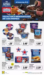 Gazetka promocyjna Lidl - Aktionsprospekt - Gazetka - ważna od 22.10 do 22.10.2022 - strona 38 - produkty: bohne, bohnen, cranberries, eis, espresso, früchte, joghur, joghurt, karamell, kuchen, mandel, mandeln, mcennedy, ndk, popcorn, reis, Schal, Schale, schoko, Ti