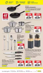 Gazetka promocyjna Lidl - Aktionsprospekt - Gazetka - ważna od 22.10 do 22.10.2022 - strona 51 - produkty: auer, besteck, besteckset, bratpfanne, brot, edelstahl, eier, eis, fleisch, garnier, Holz, korb, LG, messer, messerblock, pfanne, Schere, spülmaschinen, Ti, topf, topf-set