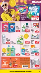 Gazetka promocyjna Famila - Prospekte - Gazetka - ważna od 27.01 do 27.01.2024 - strona 23 - produkty: auer, bio, biozidprodukte, Cap, cottonelle, eis, elle, flasche, Frosch, gin, kosmetik, megaperls, Meister, meister proper, papier, power-gel, Rauch, reiniger, reis, rwe, spee, spülmittel, Ti, toilettenpapier, tücher, waschmittel, weck, weichspüler, würfel, ZTE