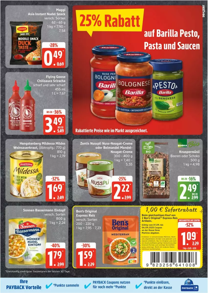 Aktueller Prospekt Edeka - Prospekte - von 01.09 bis 06.09.2025 - strona 13 - produkty: eis, reis, Ti, ZTE