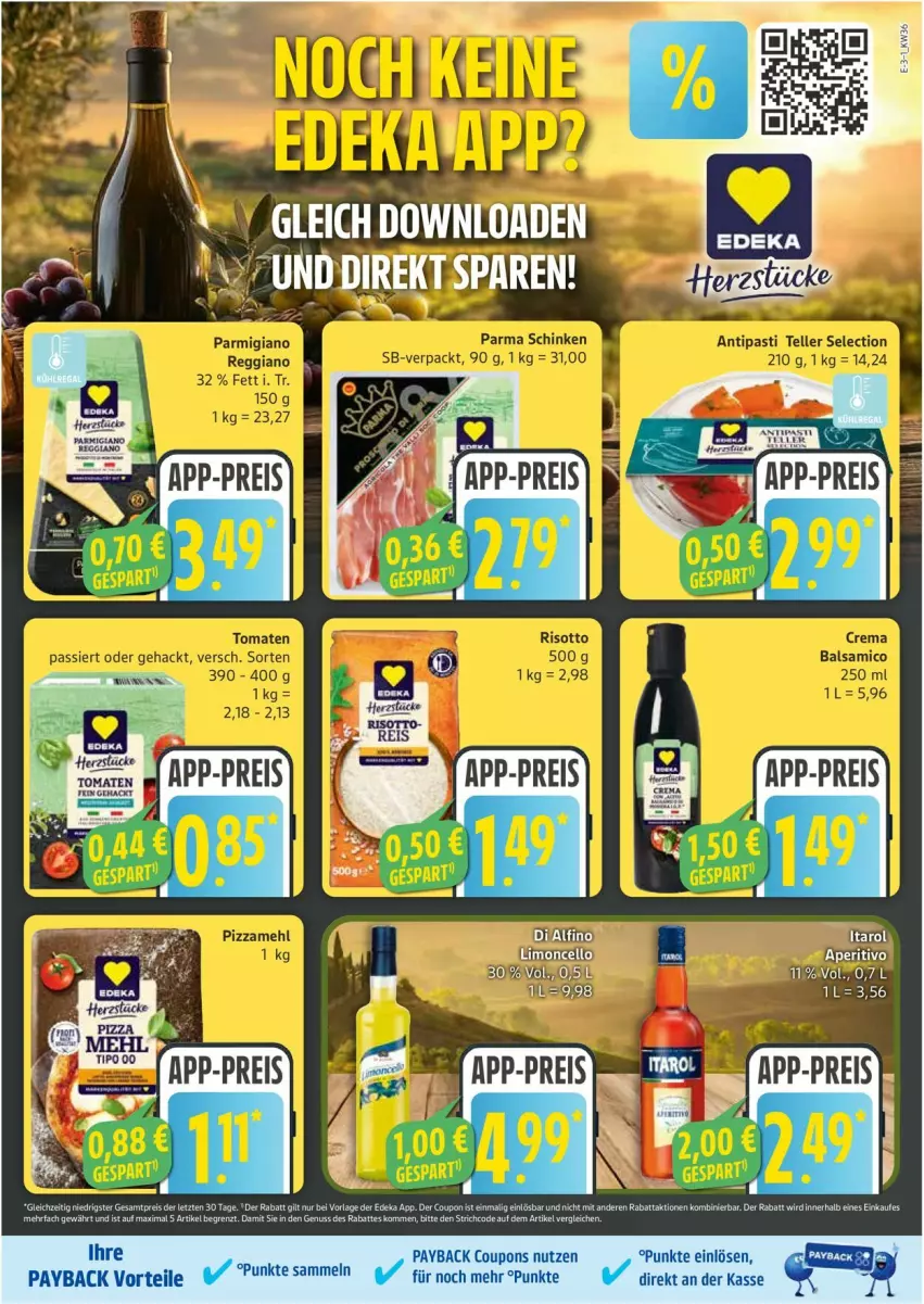 Aktueller Prospekt Edeka - Prospekte - von 01.09 bis 06.09.2025 - strona 3 - produkty: coupon, coupons, limo, payback, Ti