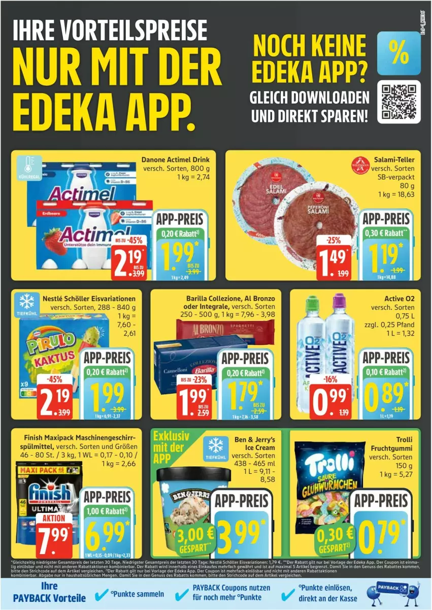 Aktueller Prospekt Edeka - Prospekte - von 01.09 bis 06.09.2025 - strona 9 - produkty: coupon, coupons, deka, eis, elle, nuss, payback, reis, teller, Ti, vorteilspreis