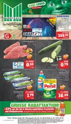 Gazetka promocyjna Marktkauf - Prospekt - Gazetka - ważna od 21.01 do 21.01.2023 - strona 1 - produkty: aktionspreis, angebot, angebote, arla, Becher, bio, deka, eis, elle, flasche, gurke, HDMI, lieferservice, nuss, persil, reis, salat, Salatgurke, salz, Samsung, schnitzel, schwein, schweine, schweineschnitzel, tee, teller, Ti, uhd, UHD-TV, uhr, usb, wein, weine, ZTE