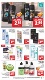 Gazetka promocyjna Marktkauf - Prospekt - Gazetka - ważna od 21.01 do 21.01.2023 - strona 23 - produkty: aktionspreis, auer, axe, body, bodyspray, creme, deka, deo, deodorant, eis, flasche, haarspray, Handseife, Kamill, lack, meridol, nachtpflege, nivea, Nuance, nuss, Odol, Odol-med 3, Q10, reis, schaumfestiger, Seife, shampoo, spülung, syoss, Ti, Tiere, Wella, wellaflex, Yo, zahncreme, ZTE