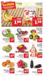 Gazetka promocyjna Marktkauf - Prospekt - Gazetka - ważna od 21.01 do 21.01.2023 - strona 6 - produkty: aubergine, auberginen, avocado, banane, bananen, beere, beeren, Blutorange, chiquita, deka, eis, erdbeere, erdbeeren, gin, heidelbeere, heidelbeeren, himbeer, himbeere, himbeeren, kiwi, mandarine, mandarinen, mango, nuss, orange, orangen, radieschen, reis, Schal, Schale, tafeläpfel, tafeltrauben, Ti, trauben, ZTE