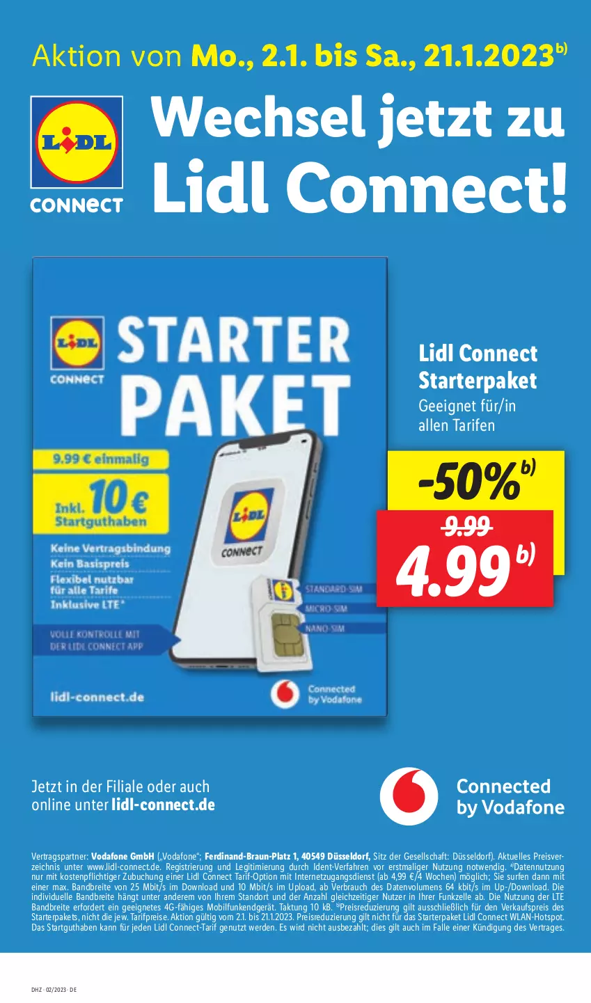 Aktueller Prospekt Lidl - Aktionsprospekt - von 09.01 bis 14.01.2023 - strona 56 - produkty: braun, Brei, buch, eis, elle, erde, Rauch, reis, Surf, Ti, usb, vodafone