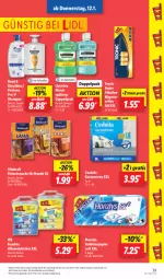 Gazetka promocyjna Lidl - Aktionsprospekt - Gazetka - ważna od 14.01 do 14.01.2023 - strona 39 - produkty: Allzwecktücher, angebot, Coshida, eis, elle, fleisch, Floralys, Katzenstreu, kraft, listerine, mundspülung, pantene, pantene pro-v, papier, preisvorteil, pro-v, reis, shampoo, snack, snacks, spülung, teller, Ti, toilettenpapier, tücher, vita, vitakraft, weck, ZTE