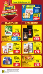 Gazetka promocyjna Lidl - Aktionsprospekt - Gazetka - ważna od 14.01 do 14.01.2023 - strona 46 - produkty: alleinfuttermittel, angebot, ariel, ariel waschmittel, beutel, bohne, bohnen, Bon Gelati, Bona, coupon, creme, drucker, eis, Engel, hafer, haselnuss, joghur, joghurt, kerze, kölln, Milbona, milch, nuss, papier, pedigree, porridge, portionsbeutel, reis, Schal, Schale, Sondey, Ti, waschmittel, ZTE