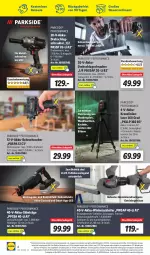 Gazetka promocyjna Lidl - Aktionsprospekt - Gazetka - ważna od 14.01 do 14.01.2023 - strona 54 - produkty: akku, akku-bohrschrauber, Akku-Säbelsäge, Akku-Winkelschleifer, auer, Bohrschrauber, eis, elle, erde, ladegerät, Leuchte, leuchten, ndk, Parkside, regal, reis, Säbelsäge, säge, schrauben, Ti, wandregal, Winkelschleifer