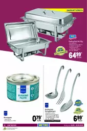 Gazetka promocyjna Metro - Gastronomie Spezial - Gazetka - ważna od 23.02 do 23.02.2022 - strona 10 - produkty: auer, Behälter, besteck, Brennpaste, decke, Deckel, edelstahl, eis, gabel, LG, Löffel, reis, Schöpflöffel, spülmaschinen, Ti