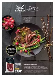 Gazetka promocyjna Lidl - Oster-Magazin - Gazetka - ważna od 17.04 do 17.04.2022 - strona 24 - produkty: braten, eis, entrecôte, fisch, Fischspezialitäten, fleisch, grill, kräuter, mac, nuss, radieschen, reis, rezept, rind, rinder, rwe, saft, Spezi, Ti, tisch, zwiebel, zwiebeln