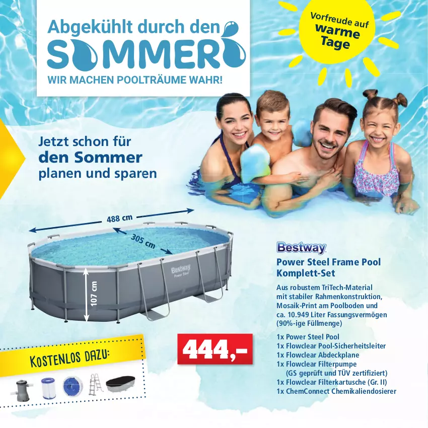 Aktueller Prospekt Thomas Philipps - Prospektwerbung - von 28.03 bis 02.04.2022 - strona 20 - produkty: abdeckplane, fenster, pool, Pool-Sicherheitsleiter, Ria, tee, Ti