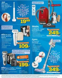 Gazetka promocyjna Euronics - Prospekte - Gazetka - ważna od 04.01 do 04.01.2024 - strona 11 - produkty: akku, blume, bodenstaubsauger, bürste, Dyson, elle, epilierer, miele, rasierer, staubsauger, tee, Ti, timer, wasser