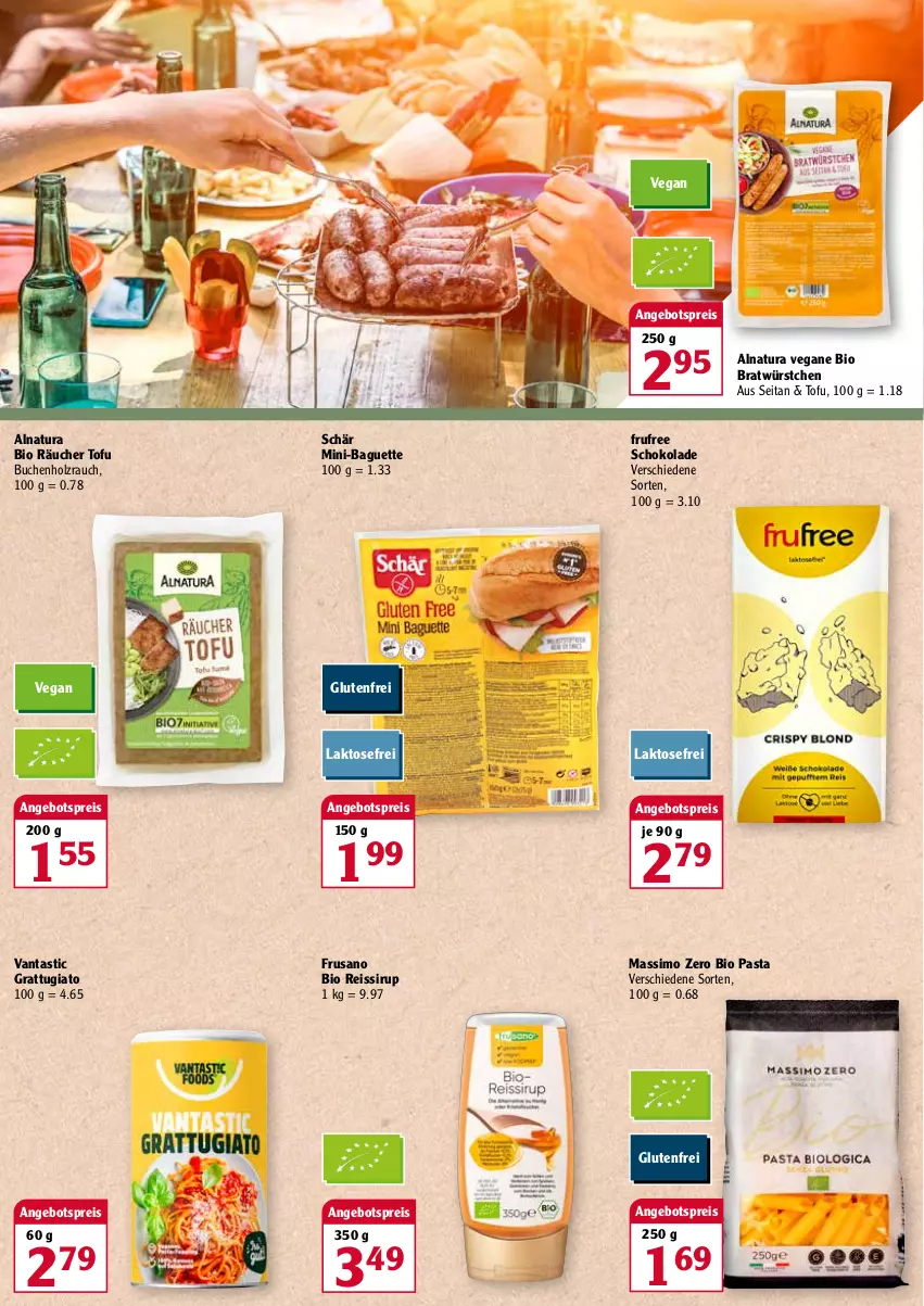 Aktueller Prospekt Globus - Prospekte - von 02.05 bis 07.05.2022 - strona 1 - produkty: angebot, angebotspreis, asti, baguette, bio, buch, eis, Holz, natur, natura, pasta, Rauch, reis, reiss, schoko, schokolade, sim, sirup, Ti, Tofu, würstchen