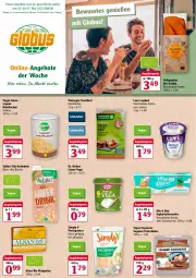 Gazetka promocyjna Globus - Prospekte - Gazetka - ważna od 07.05 do 07.05.2022 - strona 2 - produkty: angebot, angebote, angebotspreis, bio, brot, creme, Dr. Oetker, eis, fleisch, fleischkäse, hafer, Hefe, joghur, joghurt, Käse, LG, margarine, natur, nuss, pasta, reis, salz, schnitten, sim, Ti, toast, Toastbrot, tortilla, zucker