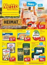 Gazetka promocyjna Netto Marken-Discount - Filial-Angebote - Gazetka - ważna od 10.09 do 10.09.2022 - strona 1 - produkty: angebot, bestpreis, beutel, bitburger, bohne, burger, butter, eis, jacobs, jacobs krönung, joghur, joghurt, kaffee, Kinder, LG, meggle, möhren, ndk, oder radler, patros, pils, premium pils, radler, reis, Streichzart, Ti, usb, versandkostenfrei, wiener, wiener würstchen, würstchen, ZTE