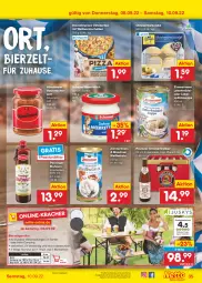 Gazetka promocyjna Netto Marken-Discount - Filial-Angebote - Gazetka - ważna od 10.09 do 10.09.2022 - strona 35 - produkty: Amber, angebot, bestpreis, bier, Bierzeltgarnitur, eis, flasche, flaschenöffner, garnitur, Garten, händlmaier, Hausmacher, Knödel, kräuter, kräuterlikör, Leberknödel, likör, mac, meerrettich, Ofen, Paula, paulaner, Penninger Blutwurz, pizza, reis, Rettich, schamel, senf, steinofen, suppe, Ti, tisch, usb, Weißwurst, wurst, Zelt, ZTE