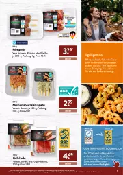 Gazetka promocyjna AldiSud - ALDI Grillen - Gazetka - ważna od 30.04 do 30.04.2022 - strona 11 - produkty: aldi, aqua, eis, ente, filet, filets, fisch, fleisch, garnelen, Garnelen-Spieße, grill, grill-lachs, je 250-g-packung, kräuter, lachs, LG, nuss, pfeffer, reis, schwein, steak, Ti, wein