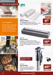 Gazetka promocyjna AldiSud - ALDI Grillen - Gazetka - ważna od 30.04 do 30.04.2022 - strona 24 - produkty: aldi, ambia, Bad, beutel, bier, Biere, eis, elle, fleisch, grill, mac, marinade, Mariniertes Fleisch, mikrowelle, slip, Sous-Vide-Stick, Ti, Vakuumbeutel, wasser