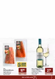 Gazetka promocyjna AldiSud - ALDI Grillen - Gazetka - ważna od 30.04 do 30.04.2022 - strona 7 - produkty: aldi, auer, burgunder, eis, filet, filets, flasche, grauer burgunder, grill, grill-lachs, lachs, lachsfilet, lachsfilets, reis, Ti, wein, Weißwein