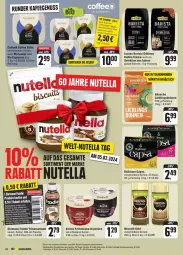 Gazetka promocyjna Edeka - Prospekte - Gazetka - ważna od 10.02 do 10.02.2024 - strona 28 - produkty: ball, bio, bohne, bohnen, Cap, coupon, coupons, dallmayr, dallmayr capsa, eduscho, ehrmann, eis, espresso, flasche, jacobs, kaffee, konfitüre, lebensmittel, LG, lungo, nescafe, nuss, rabatt-coupon, reis, rel, Ti, Tiere, zentis, ZTE