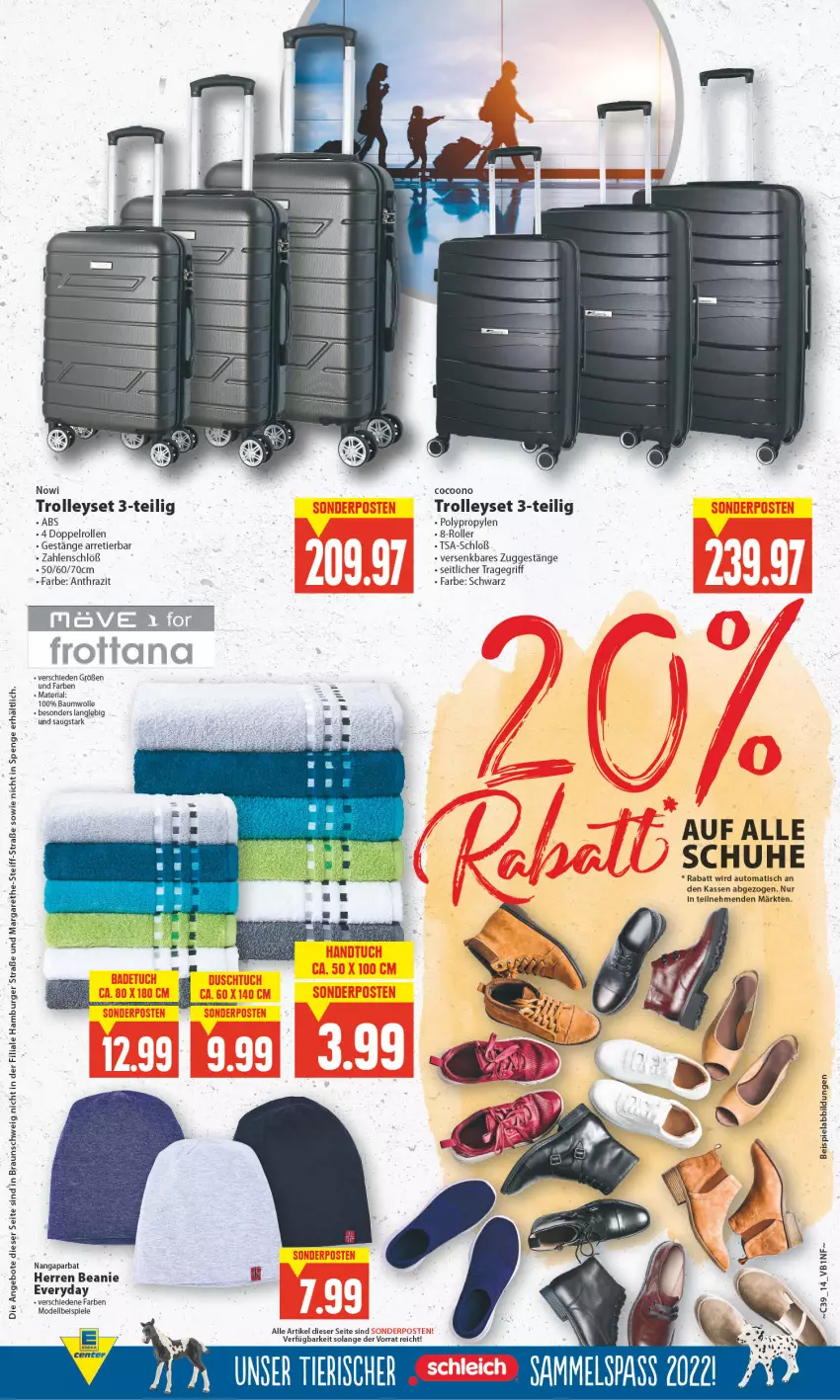 Aktueller Prospekt E Center - Angebote der Woche - von 26.09 bis 01.10.2022 - strona 14 - produkty: angebot, angebote, auto, Bau, baumwolle, Beanie, braun, burger, dell, eis, hamburger, Mode, Roller, schuhe, Spiele, Ti, tisch, tragegriff, trolley, wolle