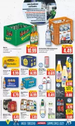 Gazetka promocyjna E Center - Angebote der Woche - Gazetka - ważna od 01.10 do 01.10.2022 - strona 12 - produkty: alkohol, Alwa, Benediktiner, bier, bierspezialitäten, bio, cola, deka, drink, Effect, eis, elle, flasche, frucht, fruchtsäfte, getränk, glasflasche, Guinness, hella, Kilkenny, krombache, krombacher, mac, mineralwasser, Mirinda, mit frucht, natur, natürliches mineralwasser, Nektar, oettinger, pepsi, pfanne, Pfanner, pils, radler, reis, rel, rind, ring, säfte, Schleich, Spezi, Steinsieker, tee, Ti, wasser, ZTE