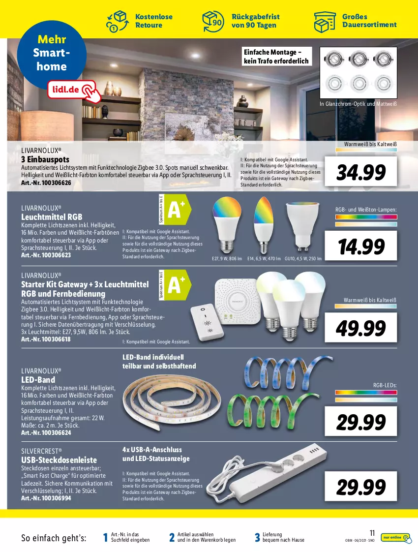 Aktueller Prospekt Lidl - Aktuelle Onlineshop-Highlights - von 01.06 bis 30.06.2021 - strona 11