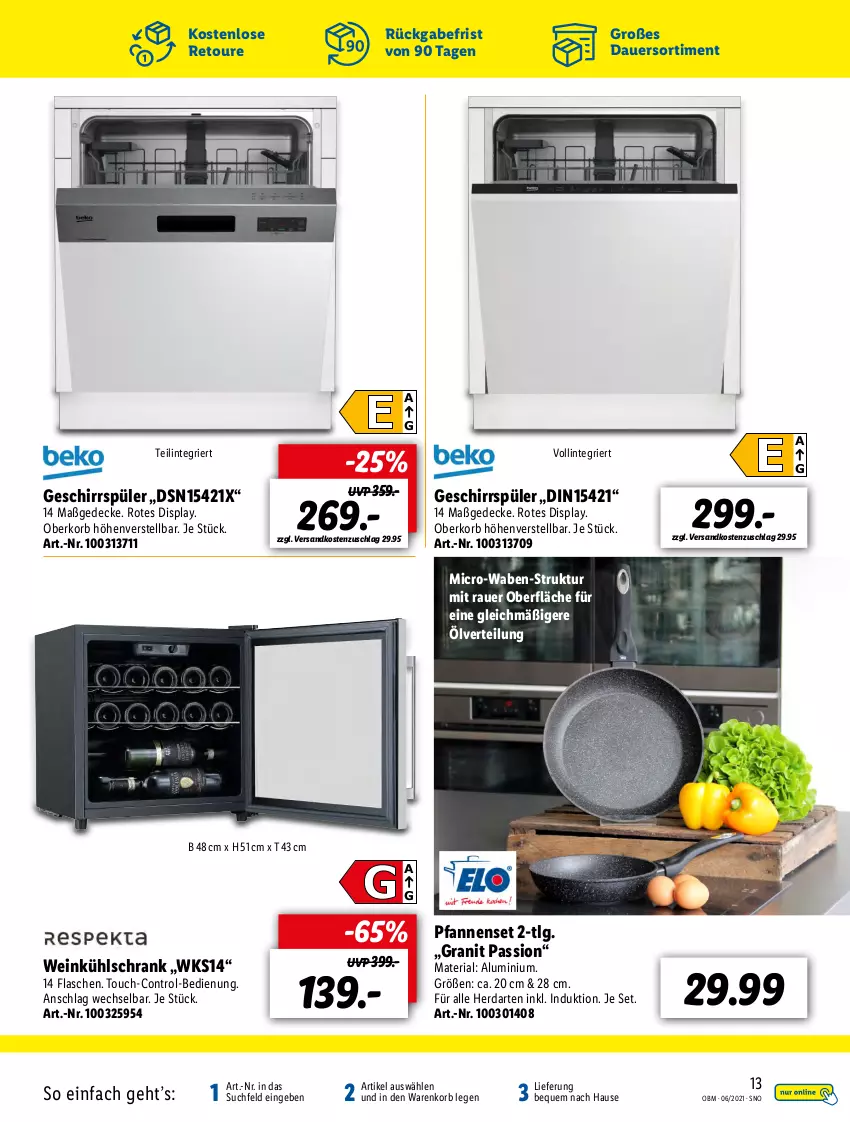 Aktueller Prospekt Lidl - Aktuelle Onlineshop-Highlights - von 01.06 bis 30.06.2021 - strona 13