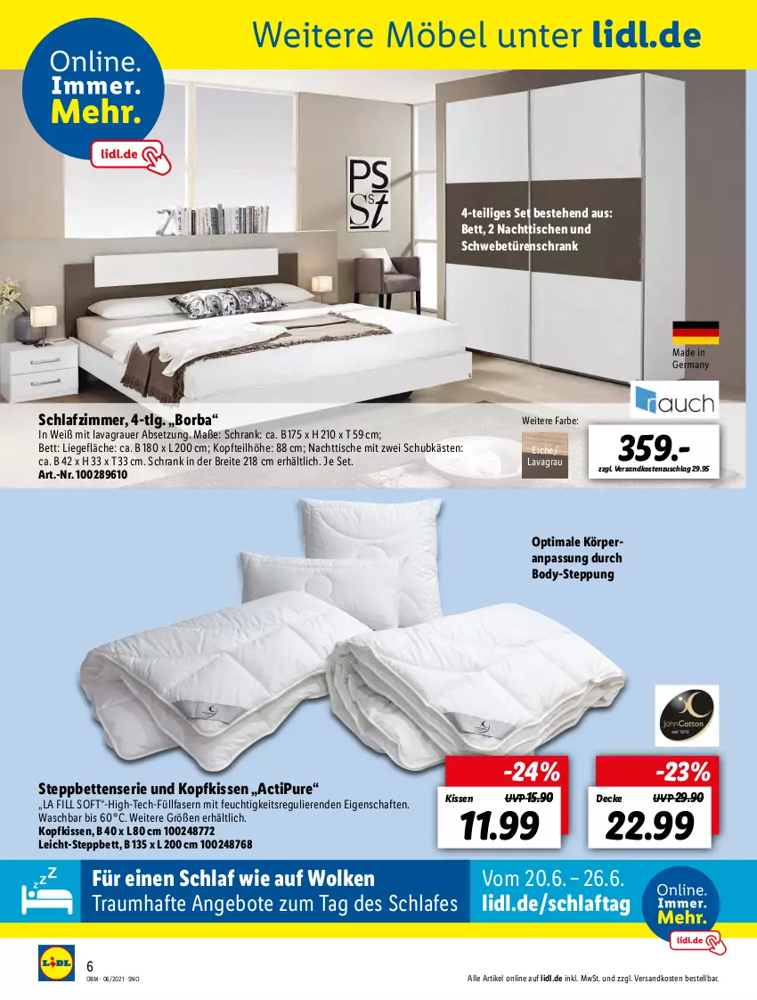 Aktueller Prospekt Lidl - Aktuelle Onlineshop-Highlights - von 01.06 bis 30.06.2021 - strona 6