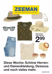 Gazetka promocyjna Zeeman - Prospekte - Gazetka - ważna od 22.04 do 22.04.2022 - strona 1 - produkty: kleid, Kleidung, pril