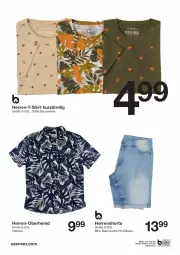 Gazetka promocyjna Zeeman - Prospekte - Gazetka - ważna od 22.04 do 22.04.2022 - strona 2 - produkty: Bau, baumwolle, bett, hemd, herren-t-shirt, shirt, shorts, T-Shirt, wolle