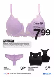 Gazetka promocyjna Zeeman - Prospekte - Gazetka - ważna od 22.04 do 22.04.2022 - strona 7 - produkty: kleid, Kleidung, Körbchen, LG, ring, schnitten, Sport, String, Ti