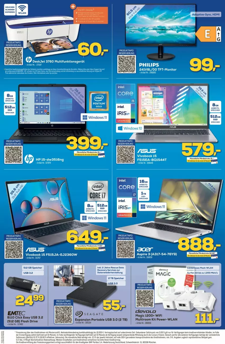 Aktueller Prospekt Euronics - Prospekte - von 19.04 bis 26.04.2023 - strona 5 - produkty: core i7, eis, HDMI, Intel, Surf, Ti, usb