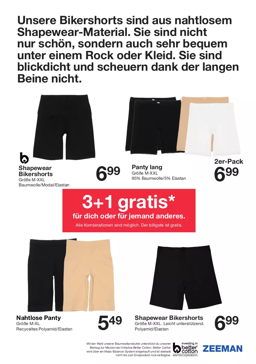 Aktueller Prospekt Zeeman - Prospekte - von 22.06 bis 05.07.2024 - strona 29 - produkty: Bau, baumwolle, bett, Heu, kleid, LG, panty, Ria, shorts, Ti, wolle