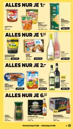 Gazetka promocyjna Netto - Woche 33 - Gazetka - ważna od 19.08 do 19.08.2023 - strona 27 - produkty: Becher, bier, bio, Bratheringe, burger, filet, Filetierte Bratheringe, gin, hanuta, hering, hugo, jacobs, jacobs krönung, kaffee, knorr, krombache, krombacher, krombacher pils, löslicher kaffee, merl, milford, nutella, pasta, pfanni, pils, riegel, riesa, ring, sirup, Stier, tee, Ti, wein