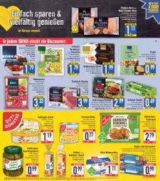 Gazetka promocyjna E Center - Angebote der Woche - Gazetka - ważna od 17.06 do 17.06.2023 - strona 17 - produkty: antipasti, asti, Becher, beere, beeren, beutel, blätterteig, brot, burger, butter, champignon, champignons, deka, discount, eis, fisch, fleisch, geback, gefrierbeutel, gewürz, Gewürzgurke, gewürzgurken, gin, gnocchi, gurke, gurken, hähnchen-schenkel, hähnchenschenkel, hartweizen, henkel, himbeer, himbeere, himbeeren, ilag, kartoffel, Käse, korn, Kraut, kräuter, kräuter-butter, krautsalat, mais, Mett, mozzarella, natur, nudel, Ofen, olive, oliven, pasta, petersilie, reis, rel, rind, rindfleisch, rwe, saft, salat, schenkel, schinken, schnittlauch, sesam, steak, steaks, steinofen, Ti, tisch, toast, tomate, torte, tortelloni, ZTE, zucker