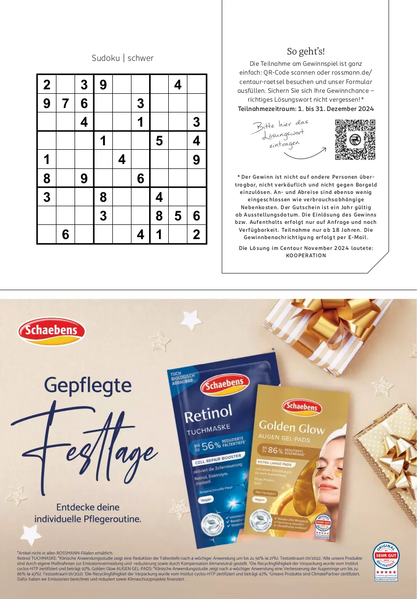 Aktueller Prospekt Rossmann - Prospekte - von 01.12 bis 31.12.2024 - strona 91 - produkty: Brei, eis, gewinnspiel, gsw, gutschein, LG, Rauch, reis, Ti