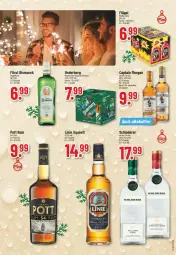 Gazetka promocyjna Trinkgut - Prospekte - Gazetka - ważna od 20.12 do 20.12.2025 - strona 15 - produkty: alkohol, angebot, aqua, aquavit, bismarck, Cap, captain morgan, doppelkorn, espresso, flasche, korn, kräuter, likör, oder espresso, rum, Schladerer, Ti, underberg, wodka