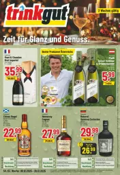 Gazetka promocyjna Trinkgut - Prospekte - Gazetka - ważna od 20.12 do 20.12.2025 - strona 19 - produkty: angebot, angebote, brut, Cognac, eis, flasche, frucht, honig, mac, moet, Nuance, payback, pfirsich, regal, reifen, reis, Ria, schott, Ti, tuc