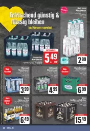 Gazetka promocyjna E Center - Angebote der Woche - Gazetka - ważna od 23.09 do 23.09.2023 - strona 20 - produkty: aktionspreis, Alwa, Astra, bier, bitburger, black forest, burger, eis, elle, flasche, gerolsteine, gerolsteiner, gin, kellerbier, lack, mineralwasser, pet-flasche, reis, resa, Staatl. Fachingen, steiner, tee, Ti, veltins, wasser, ZTE