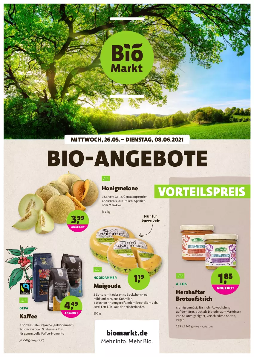 Aktueller Prospekt Denns Biomarkt - Prospekte - von 26.05 bis 08.06.2021 - strona 1